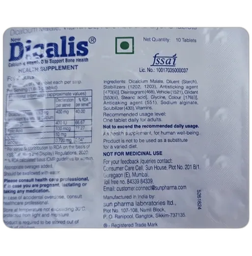 dicalis tablet 10's